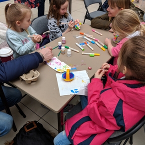 Easter Egg Cup Painting Event